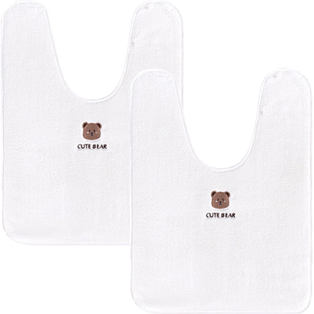 버드시아 유아세면타올 턱받이, 2개 11,600원