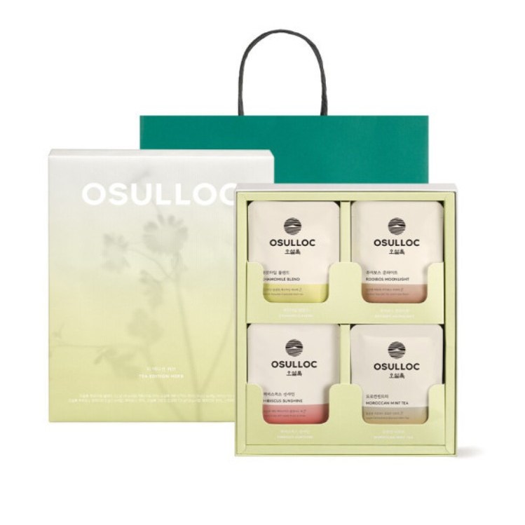 오설록 무카페인 티에디션 허브 4종 16입 명절 선물세트 답례품 40,840원