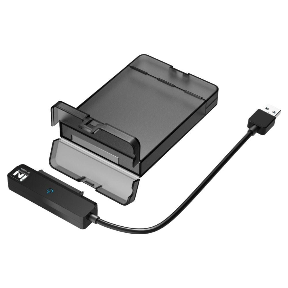 인네트워크 2.5인치 SSD / HDD USB3.0 to SATA 변환 컨버터 + 하드케이스 IN-325BX 6,500원