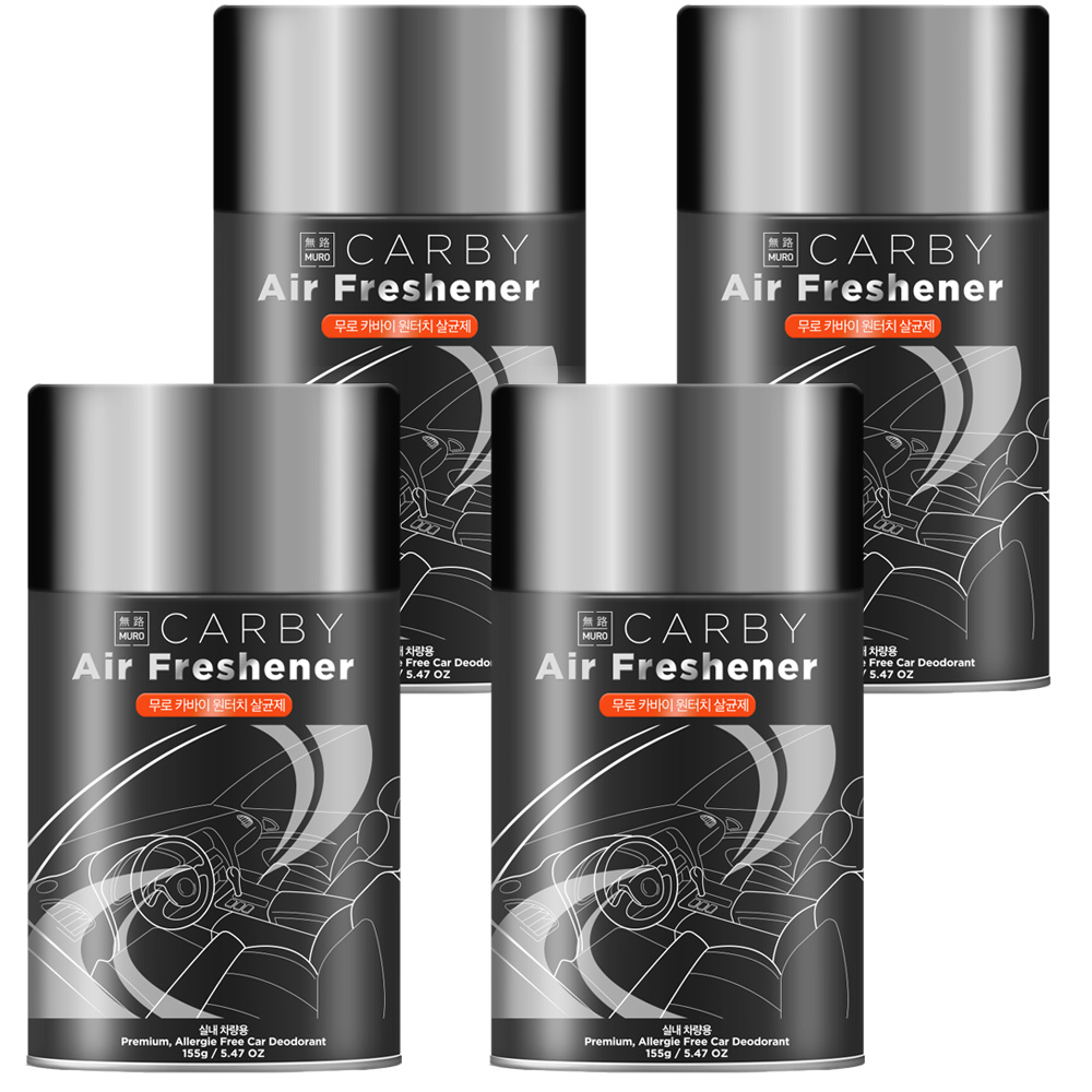무로 카바이 자동차 원터치 살균제 방향제 피톤치드향 28,690원