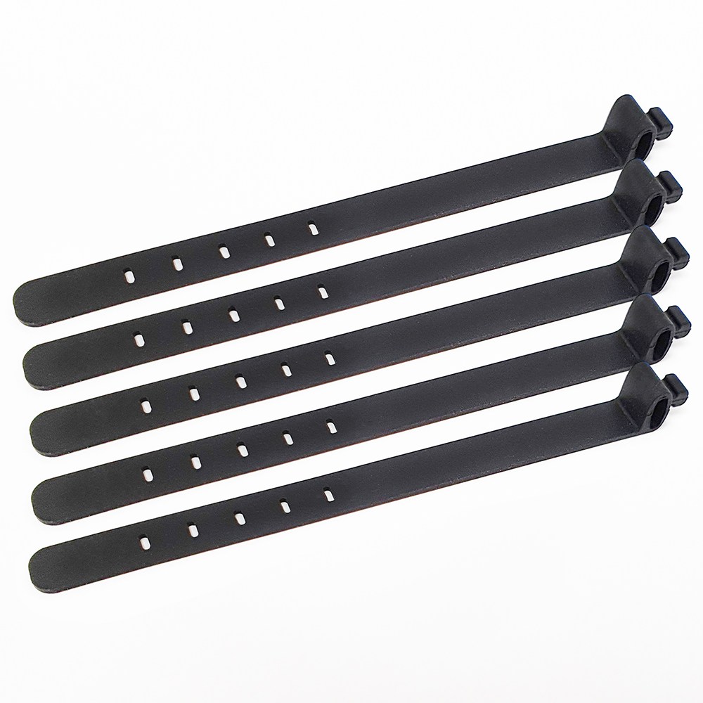 케이블 타이 실리콘 전선 정리, 1개, 화이트7cm(10개입) 3,700원