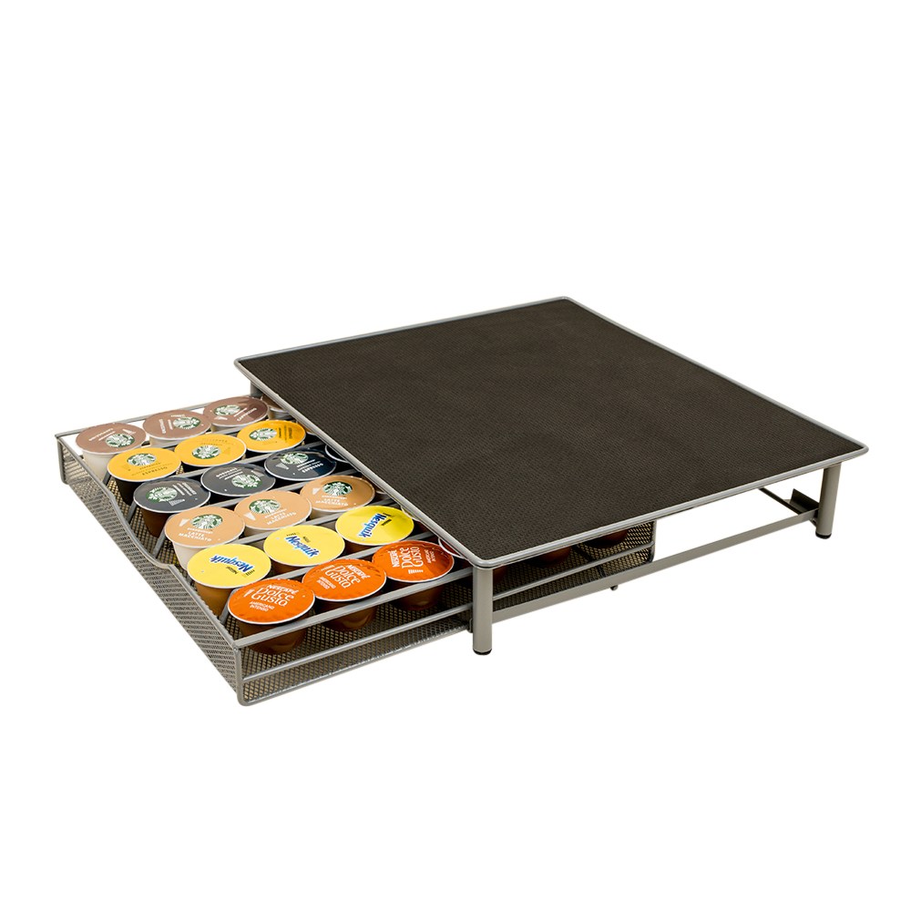 THE100% 돌체구스토 캡슐 보관함 논슬립 서랍형 36구 그레이 홀더 거치대 25,500원