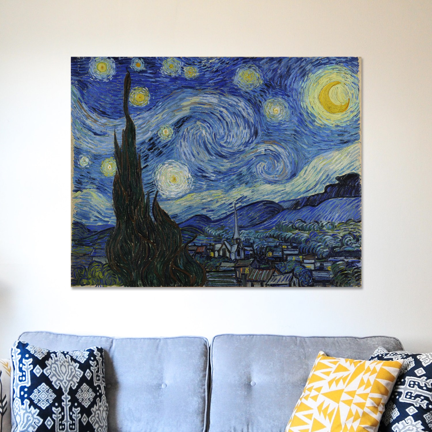 명화 액자 반고흐 의미있는선물 인테리어 인테리어액자 별이빛나는밤 집들이 352,000원