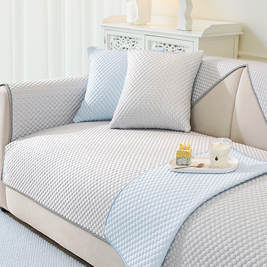 오라이프샵 여름 에어 쿨 냉감 쇼파패드 쇼파매트 쇼파커버, 그레이, 1개 16,900원