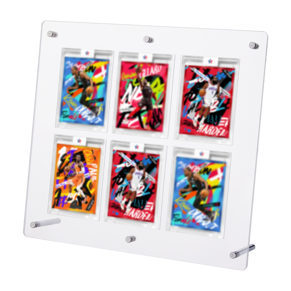 데스크탑 카드 홀더 엽서 사인 사진 소형 기념품 수납 및 전시, 6칸 18,250원