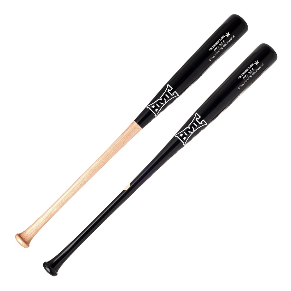 BMC 비엠씨 프로 시그니처 메이플 엘리트 공인 배트 BTJ - 최상등급 캐나다산하드록, 1개, 블랙/내츄럴 250,000원
