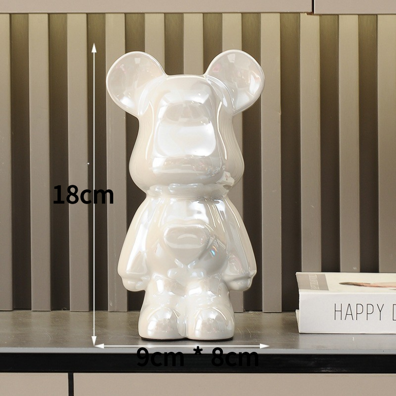 리틀보트 하트 베어브릭 세라믹 장식 저금통 9,800원