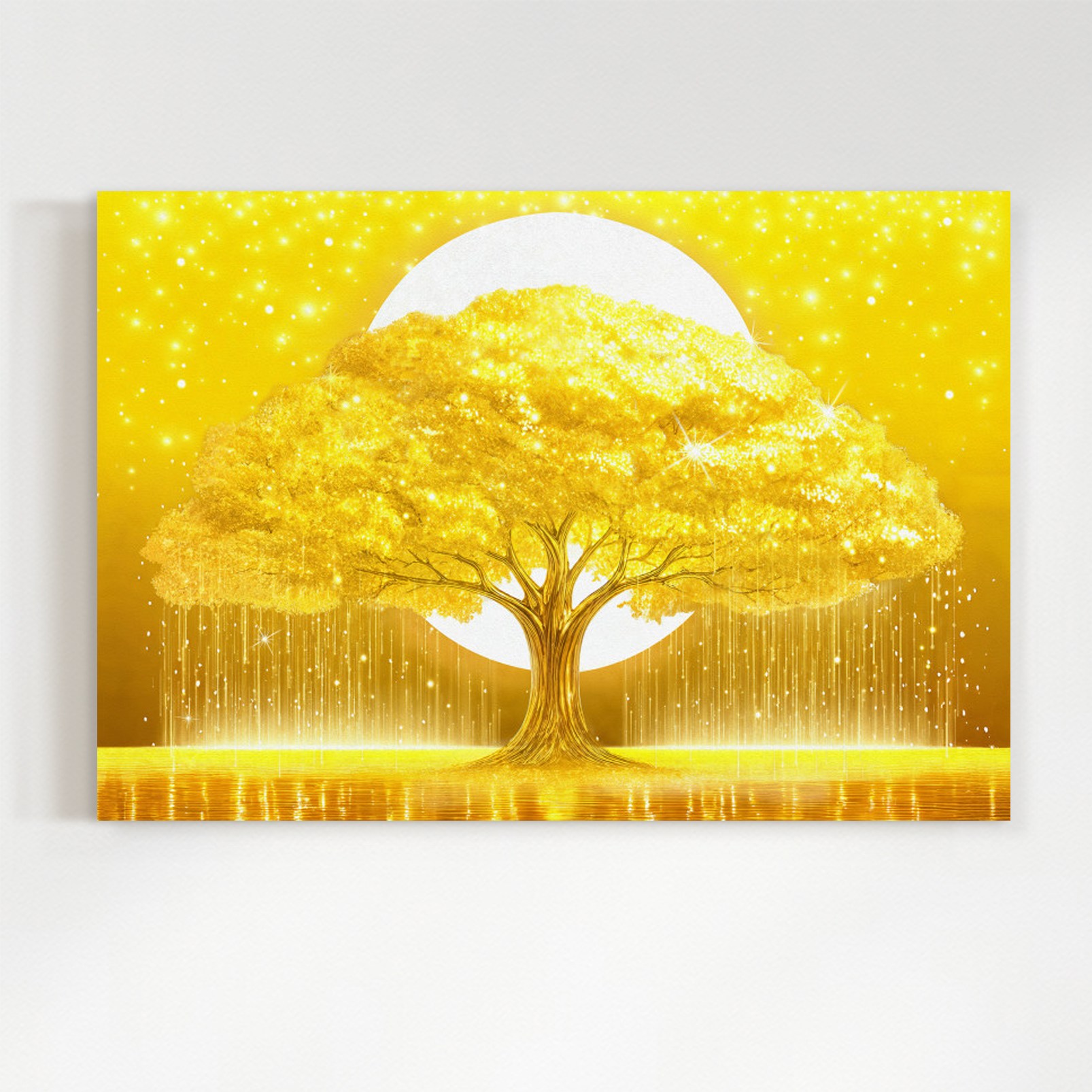 [인메이블] 돈들어오는 황금 골드 돈들어오는 별빛달빛 돈나무 6종 그림 액자 거실 인테리어 개업 집들이 선물 현관 복도 벽 대형, 06.별빛은하 돈나무 59,900원