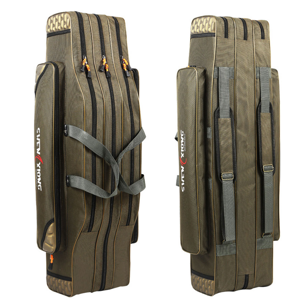 디앤몰 고급 대용량 바다 민물 루어 로드케이스 125cm 130cm 3단 낚시가방 26,000원