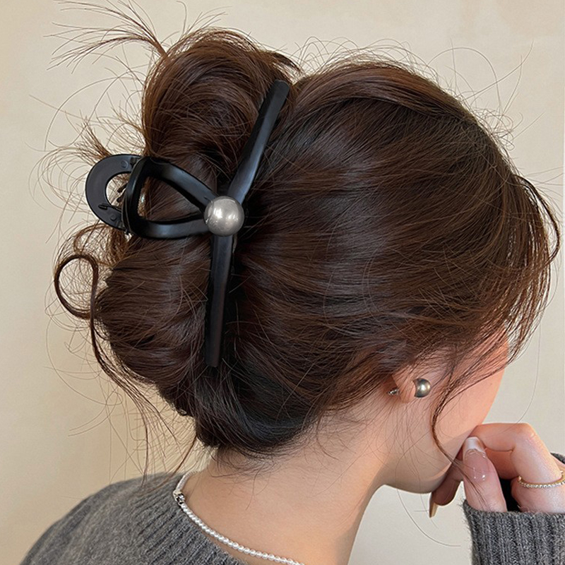 걸핀스 투타입 매트 아크릴 진주 집게핀 롱 1530 4,000원