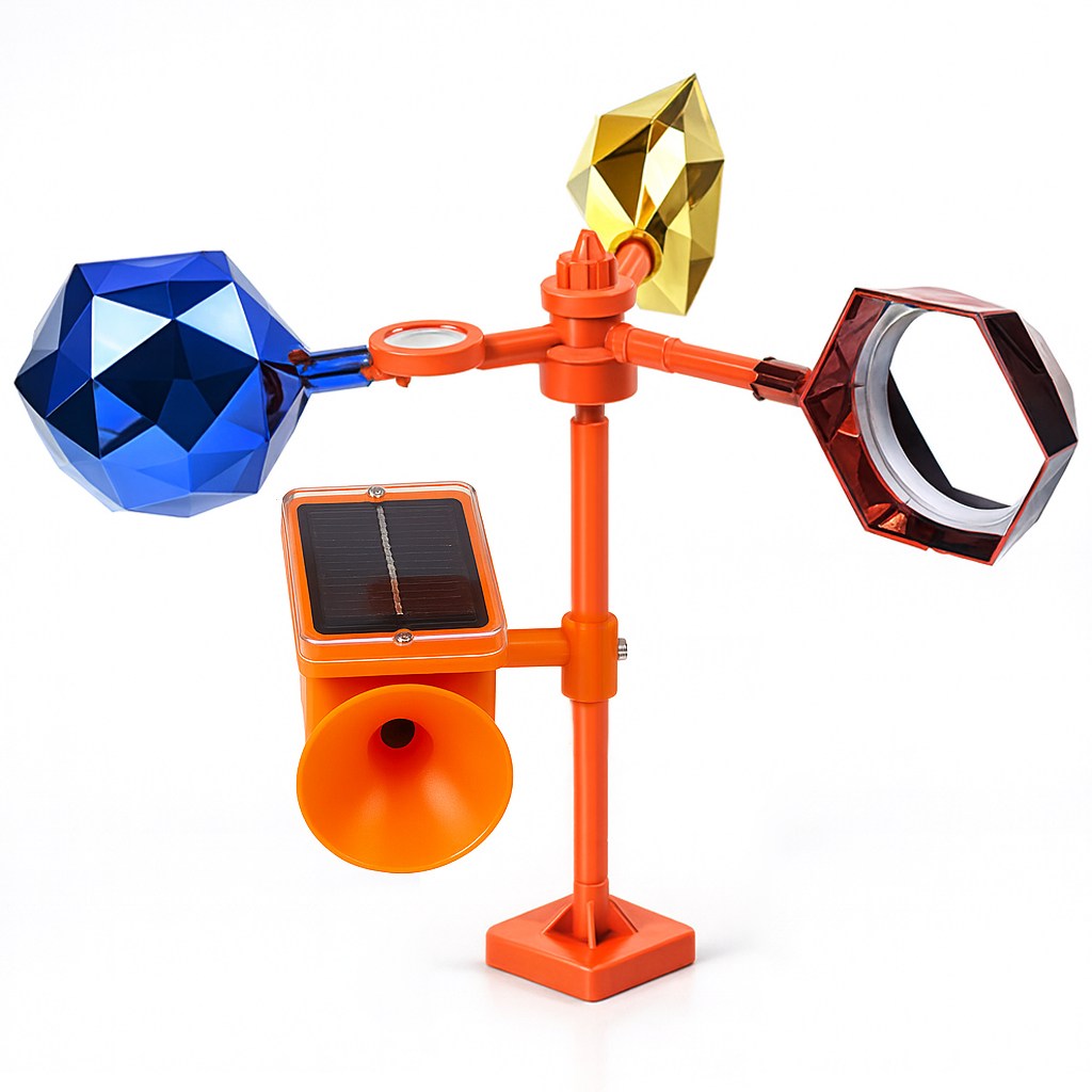 조류 퇴치 비둘기 까치 까마귀 퇴치기 자석형바람개비+태양광확성경보기, 3세트 51,000원