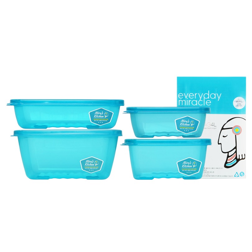 미라네주방 미라클통 밀폐용기 세트 28,220원