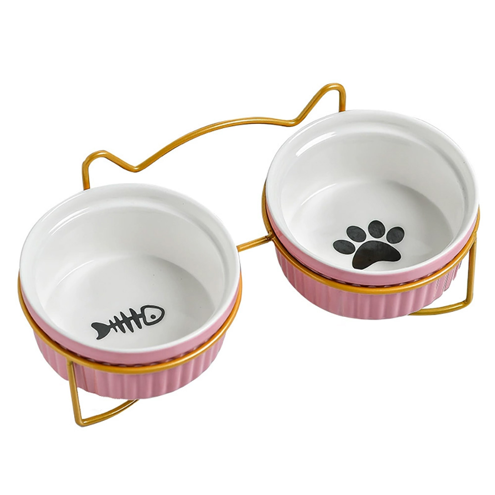 모디홈 고양이 밥그릇 반려동물 사료 식기 2구 15,900원