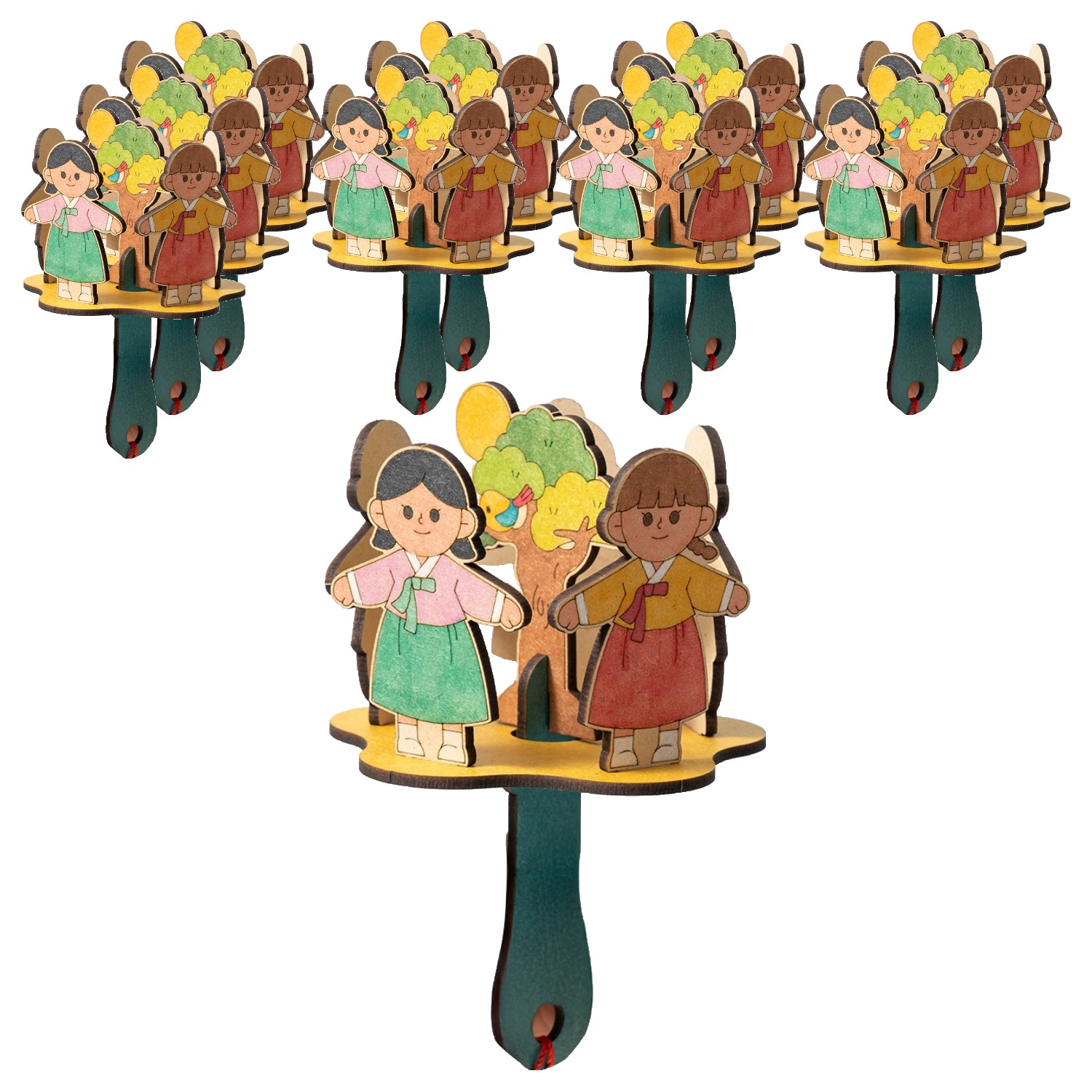 민화샵 강강술래 장난감 만들기 UDPWD0980, 혼합색상, 10개 18,900원