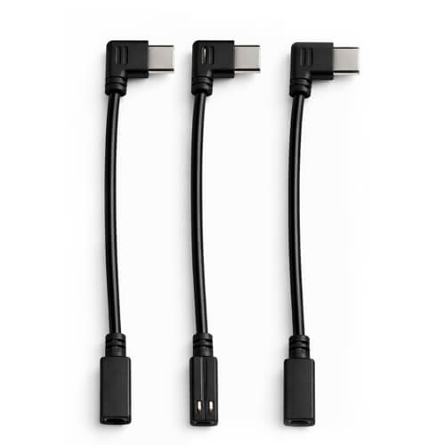 투케바이크 오토바이 찍판 충전용 젠더 자석충전 교체형 배달 대행 라이더, 3개, C TPYE 검정, 8.5cm 7,920원