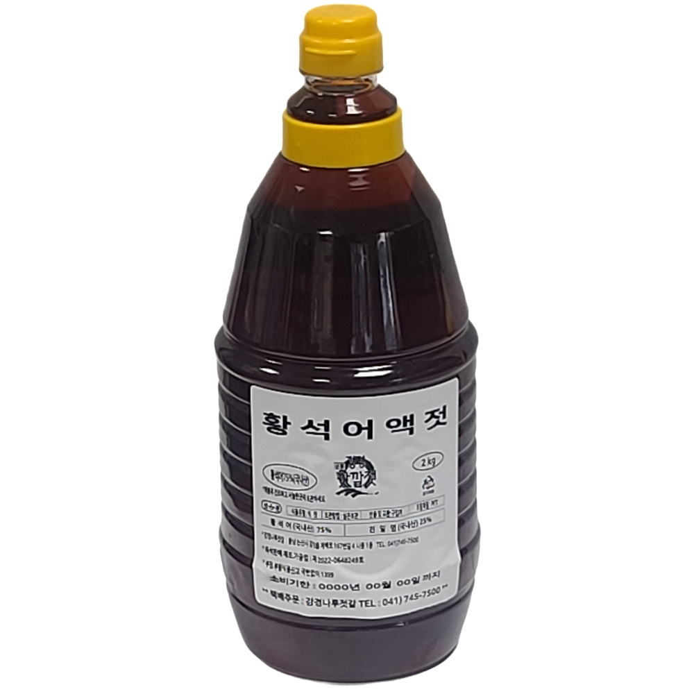 강경나루젓갈 3년숙성 진한 황석어액젓, 1개, 500g 17,000원