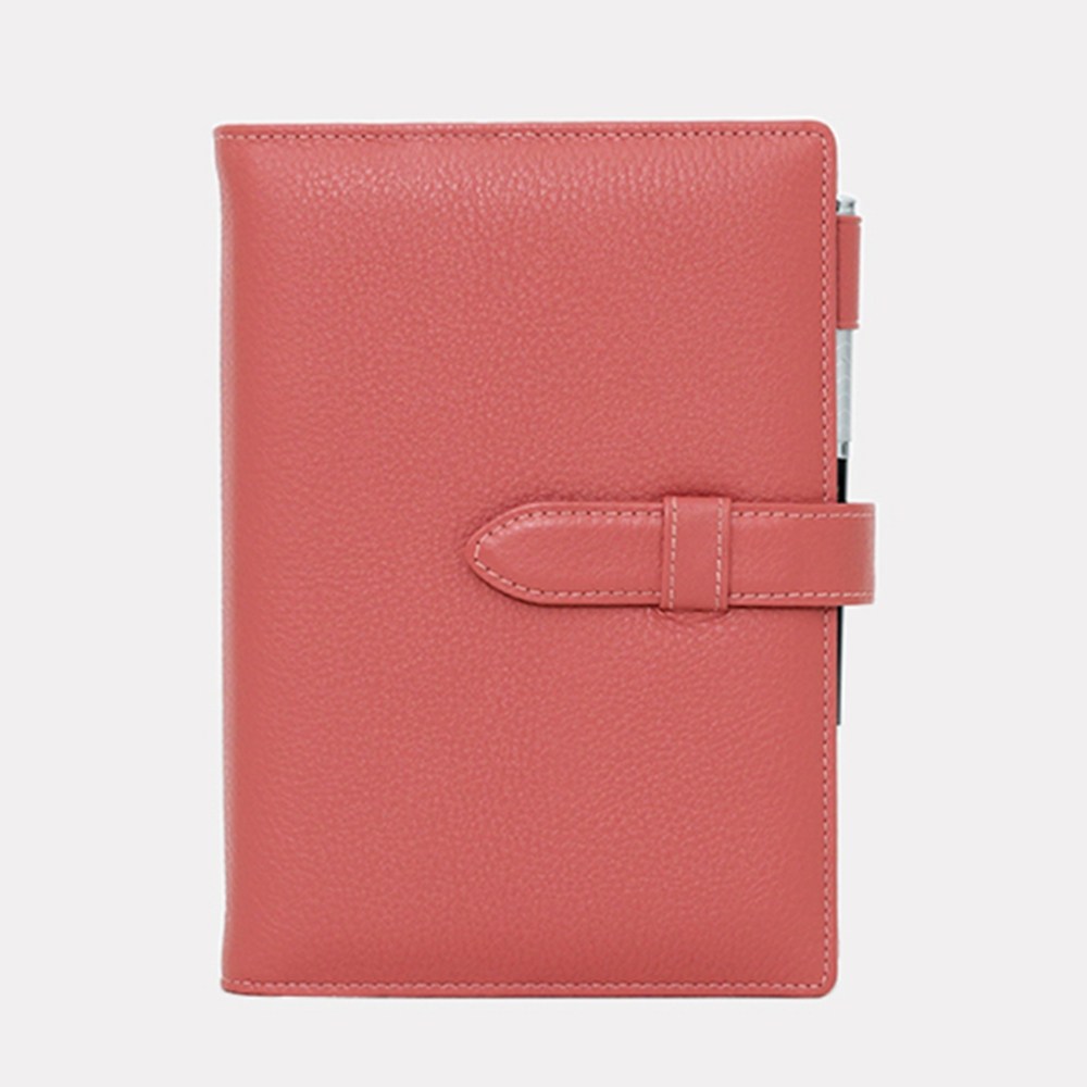 2026년 마뜨 40절 슈렁큰 소가죽 6공 다이어리 코랄핑크 D77101 94,000원