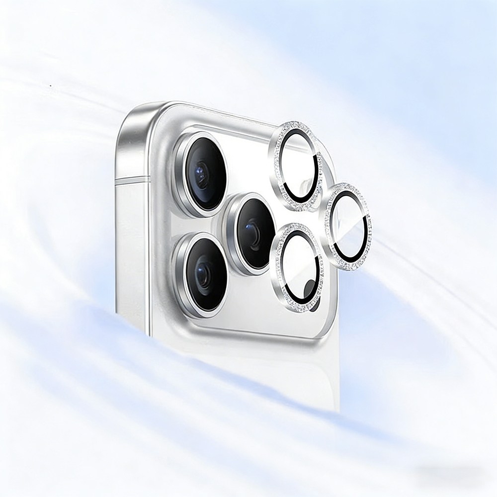 모더나이스 아이폰/갤럭시 AR 고투과 빛번짐 방지 글리터 메탈 카메라 렌즈 보호필름   고스트 방지 내구성 강화 9,400원