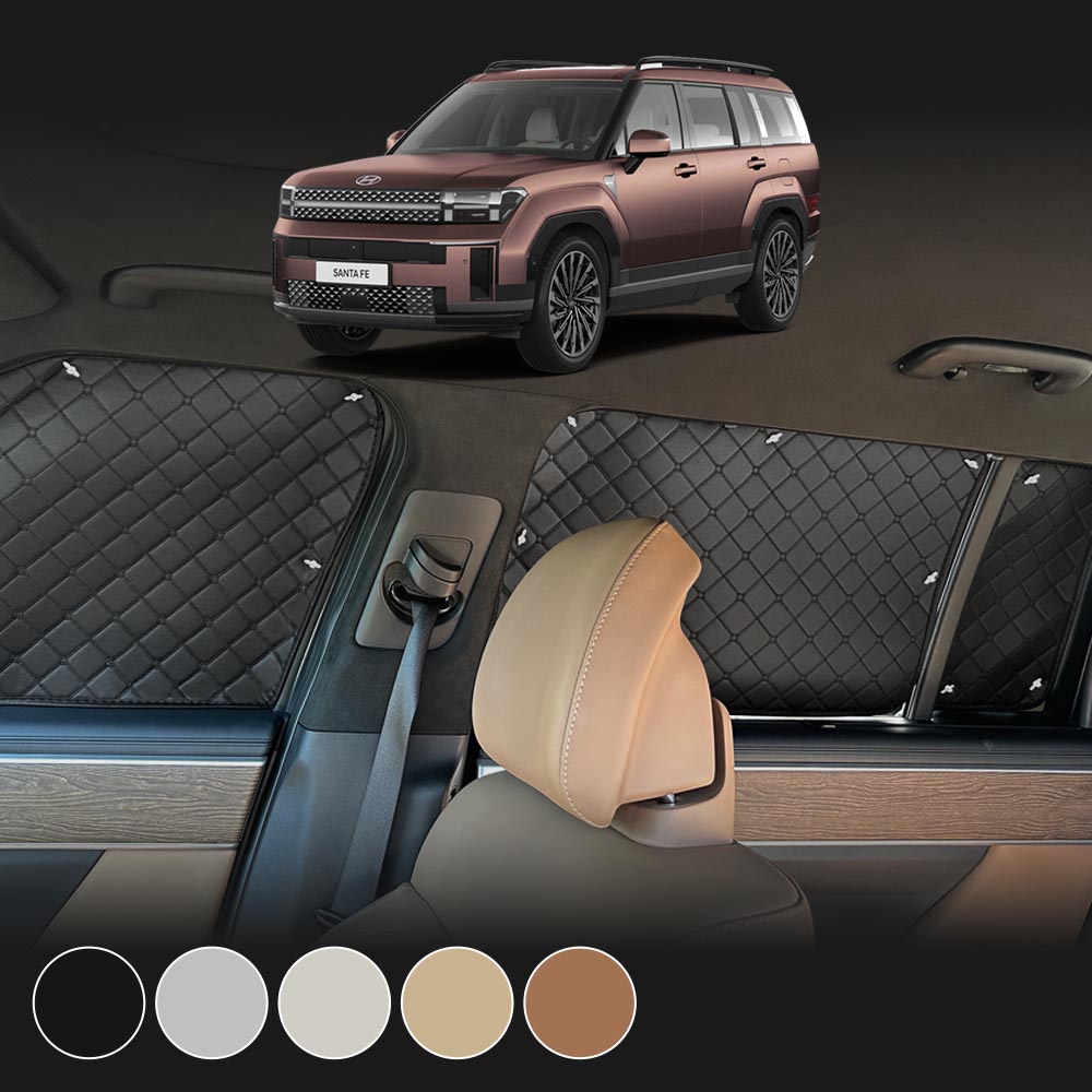 디올뉴싼타페MX5 차박커튼 풀세트 한대분 앞+뒤+3열+트렁크구성 캠핑 차량암막커튼 자동차 햇빛가리개 차량창문가리개 자외선차단 햇빛차단, 1세트, 블랙 78,860원