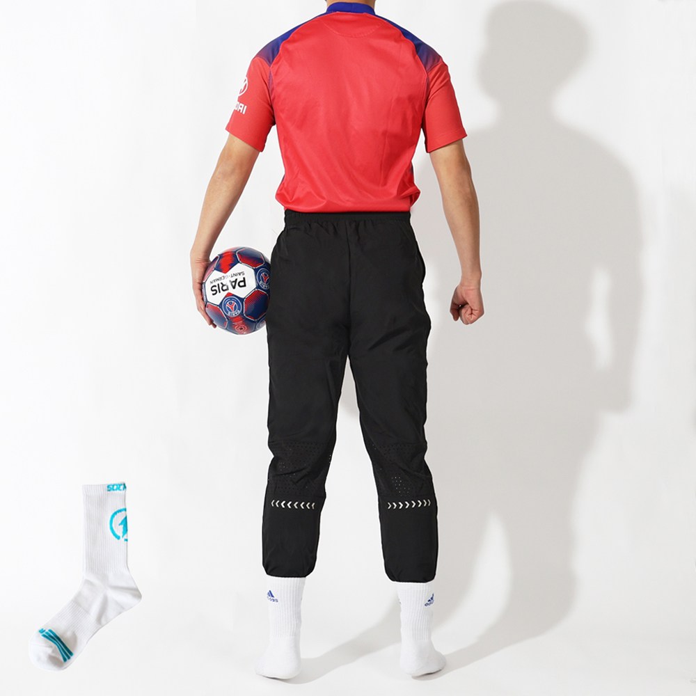 RURISE 남여공용 컴포트 기능성 9부 리플래팅 조거형 롱 팬츠 얇은 축구바지 풋살바지 운동바지 빅사이즈바지 (스포츠양말 지급), 현재가 18,500원