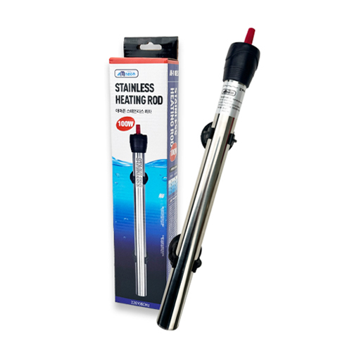 아마존 관상어 수족관 어항용 스테인레스 히터 100W AH-100ES 8,970원