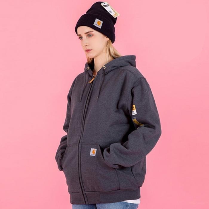 칼하트 (100632) 써멀 후드집업 CARBON HEATHER 136,800원