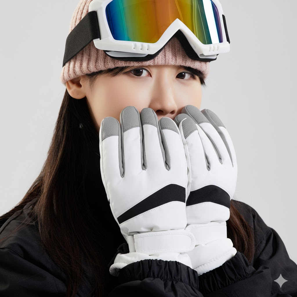스노우캘리 남여공용 터치 분실방지 스키 장갑 12,800원