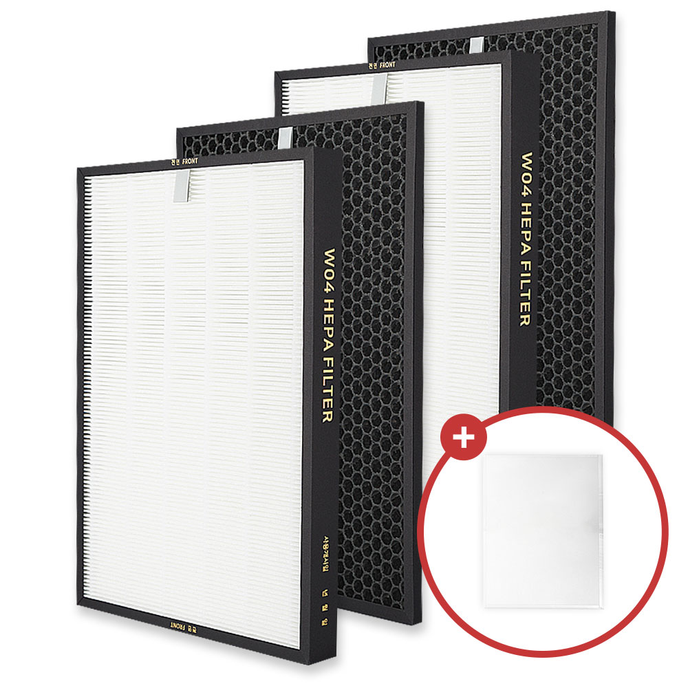 하미컴퍼니 위닉스 타워XQ 공기청정기 호환 필터 2세트 CAF-E0S4 / CAF-M0S1 ATXH763-IWK AGX660W-W0 ATXH763-IWK 39,900원