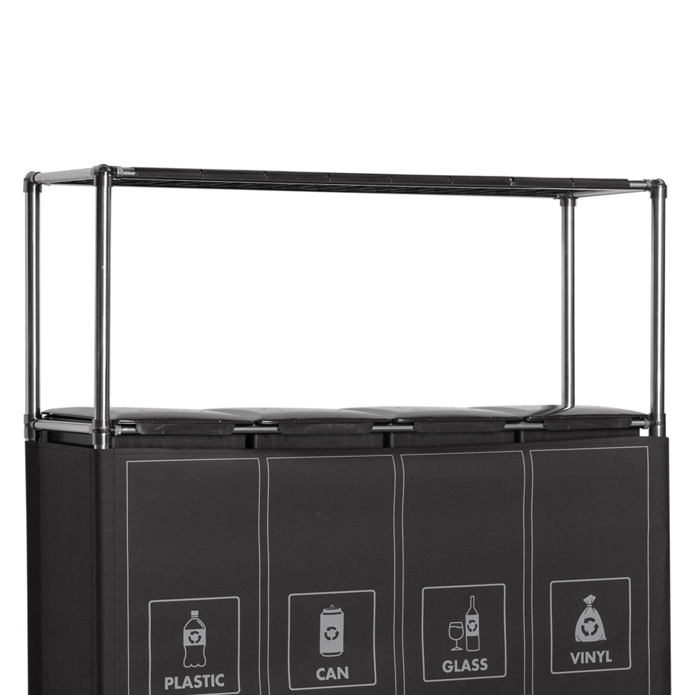 센스큐 이지핏 4구 분리수거함 전용 상단 선반 14,900원