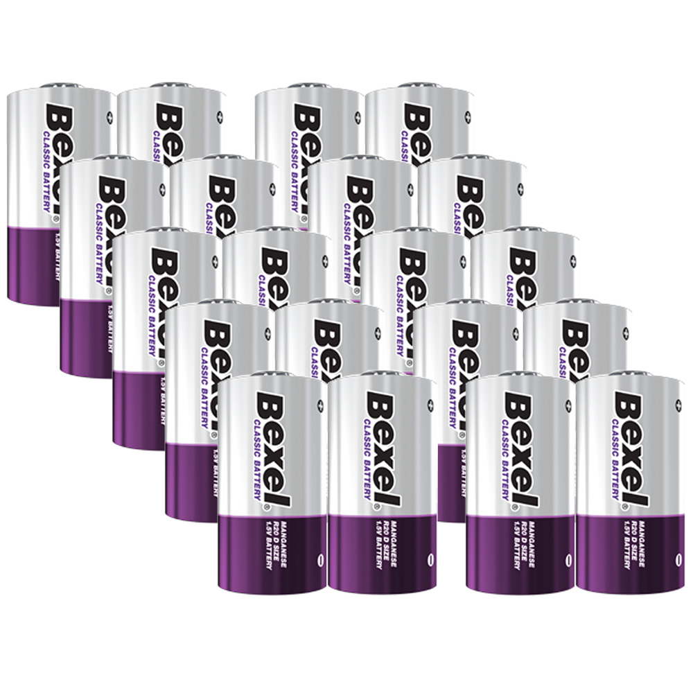 벡셀 망간 D형 건전지, 1개, 20개입 14,740원