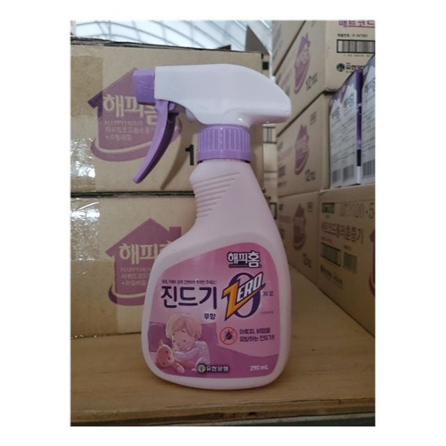 유한 해피홈 진드기제로 스프레이 290ml 미세먼지 거제 곰팡이 방제 탈취 제 세균 차단 11,320원
