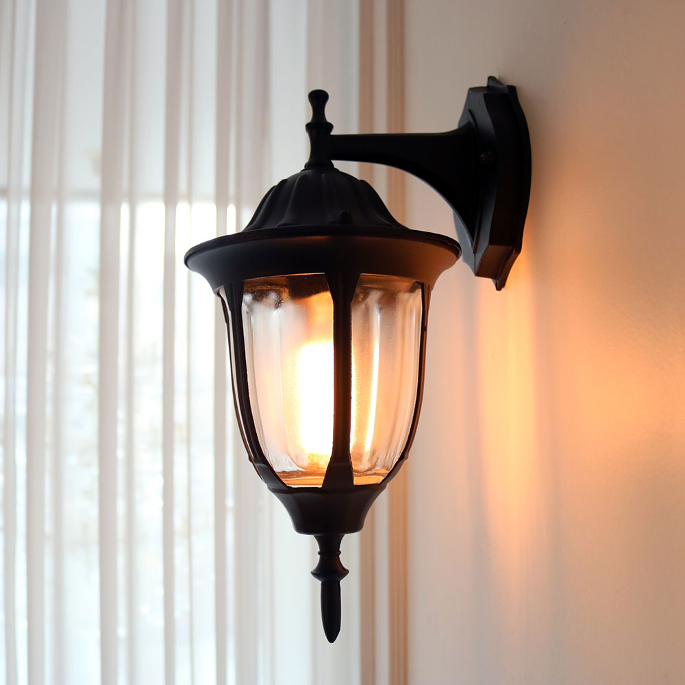 [빛나라닷컴] 조이 인테리어 외부벽등, 블랙 (전구 미포함) 22,000원