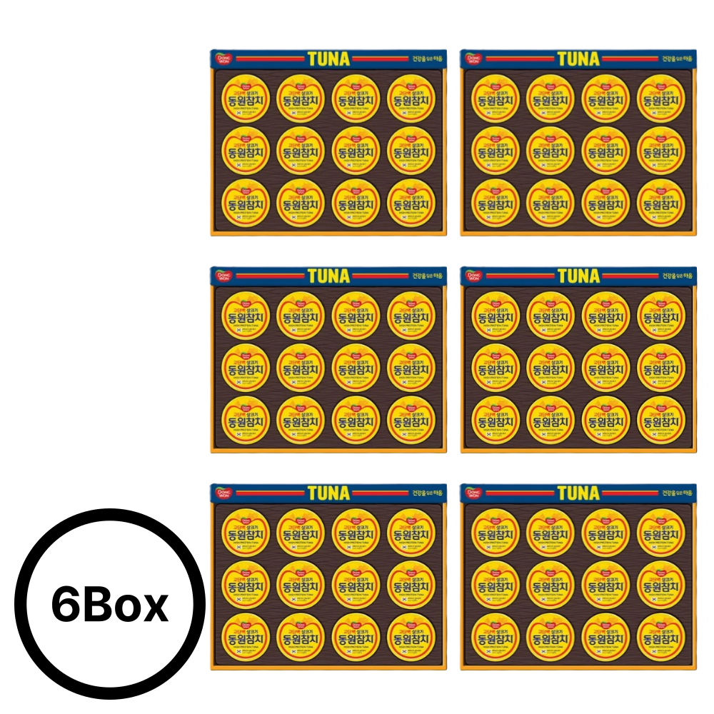 동원참치 S12호 (라이트스탠다드 90g 12캔) 6Box 156,600원