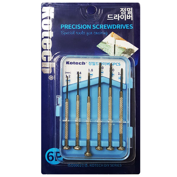 JJ Choice 코텍정밀드라이버세트(6P) 1,450원