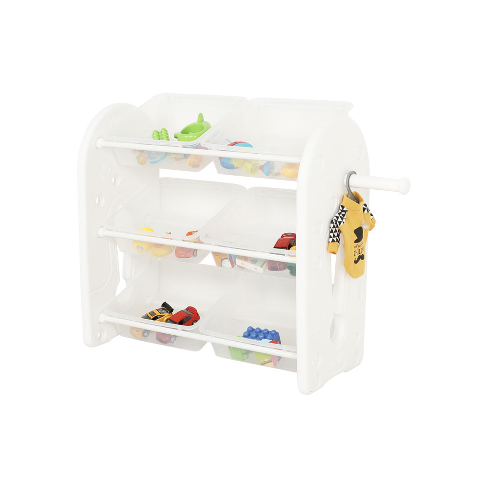 미루 반투명정리함 초이스3단(베이직) 장난감정리함 정리대 수납합 스스로정리 DIY, 1개 54,800원