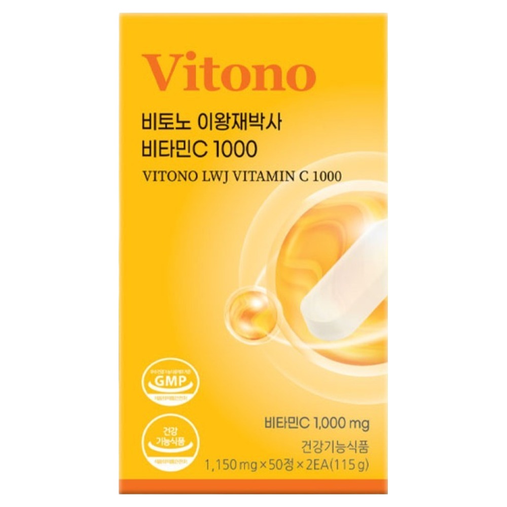 비토노 이왕재박사 비타민C 1000mg 캡슐 115g 26,400원