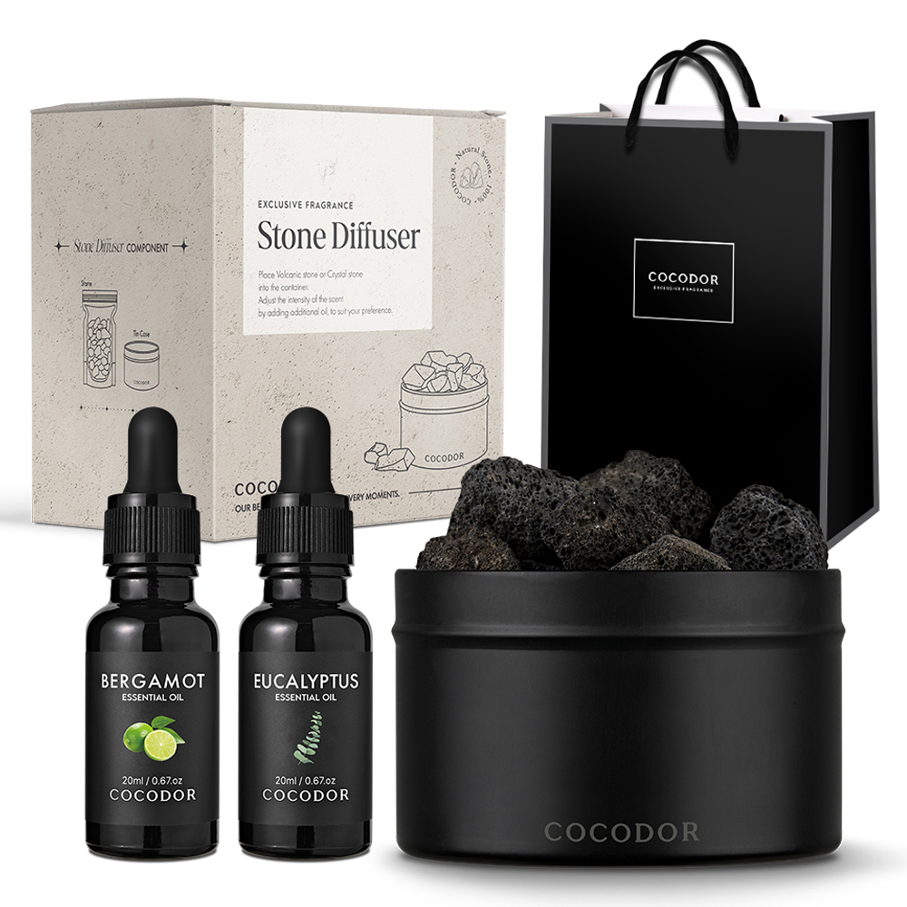 코코도르 스톤 디퓨저 아로마오일 블렌딩 세트 + 쇼핑백 25,800원