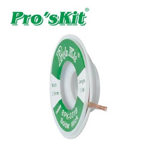 PROSKIT 솔더위크 WICK 납흡취선 프로스킷8PK-031B 솔더윅 2.0mm*1.5m 1,360원