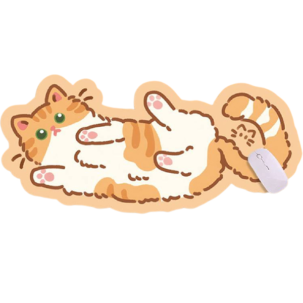 라이프스윗 카툰 고양이 일러스트 키보드 마우스 장패드 치즈고양이 14,790원