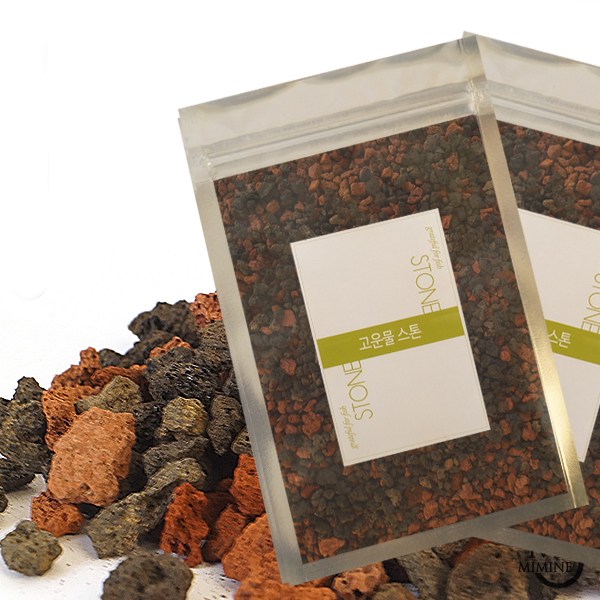 고운물 스톤 화산사 믹스 1L - (어항바닥재 여과재) 4,240원