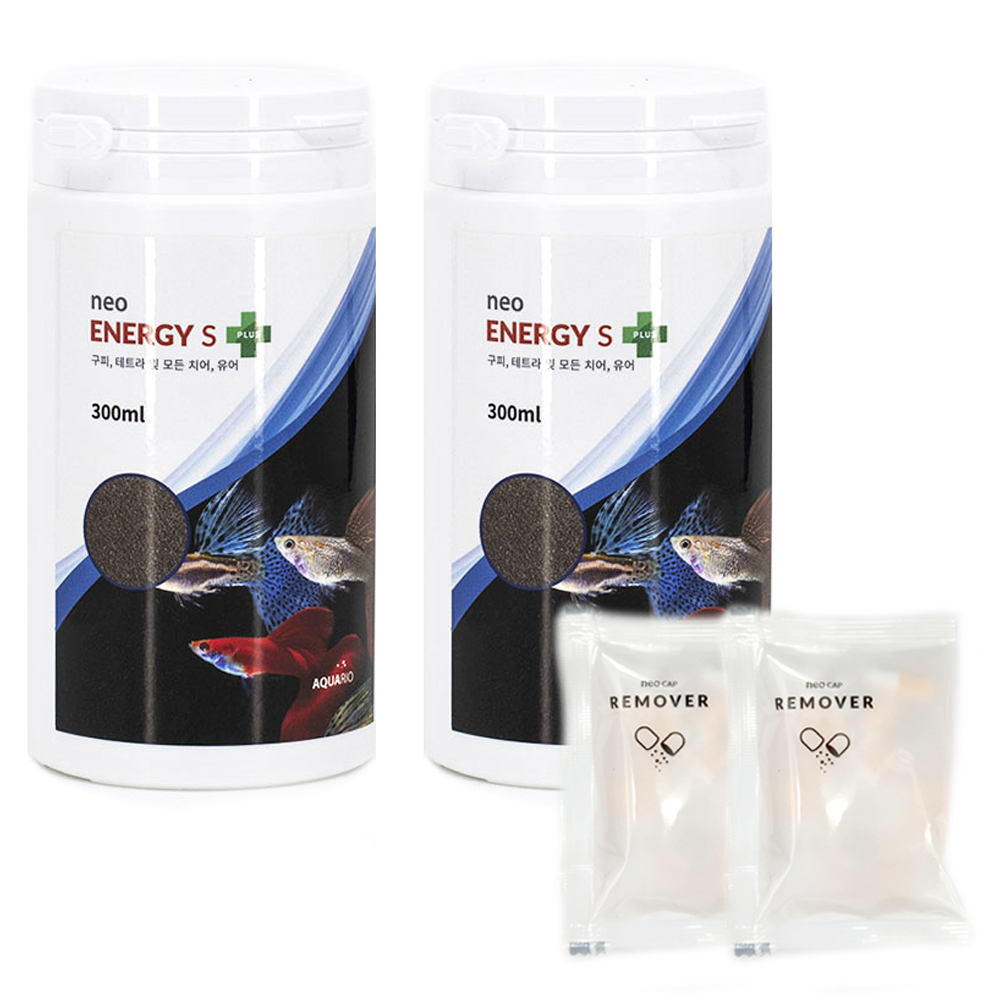 네오 에너지 S 플러스 관상어 사료 2p + 캡 리무버 랜덤발송 12p 세트 10,540원