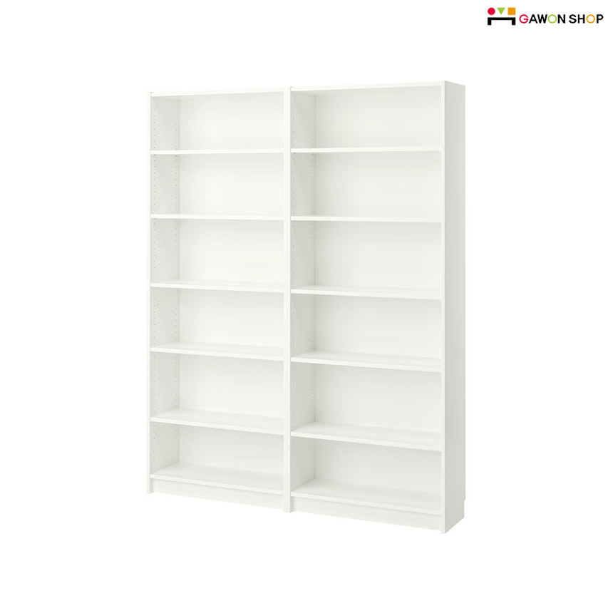 이케아 BILLY 책장 1세트 (2개구성/160x28x202cm)/책꽂이 225,500원