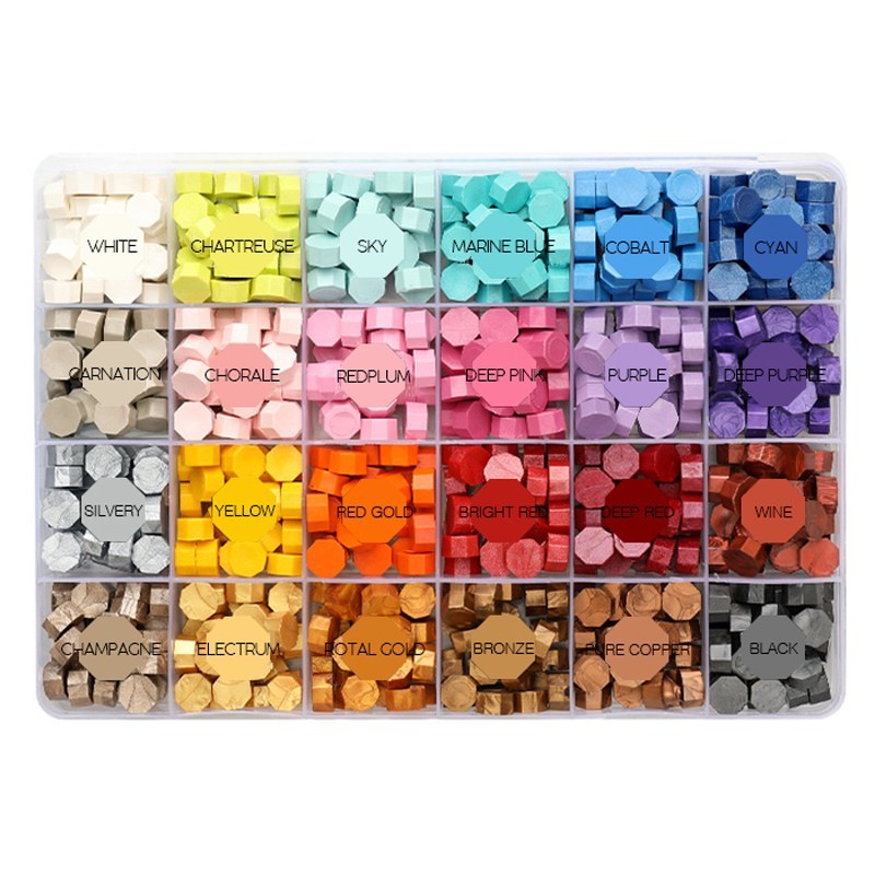 떨샵 실링왁스 비즈왁스 씰링 케이스세트 청첩장 포장꾸미기 DIY키트 12,600원