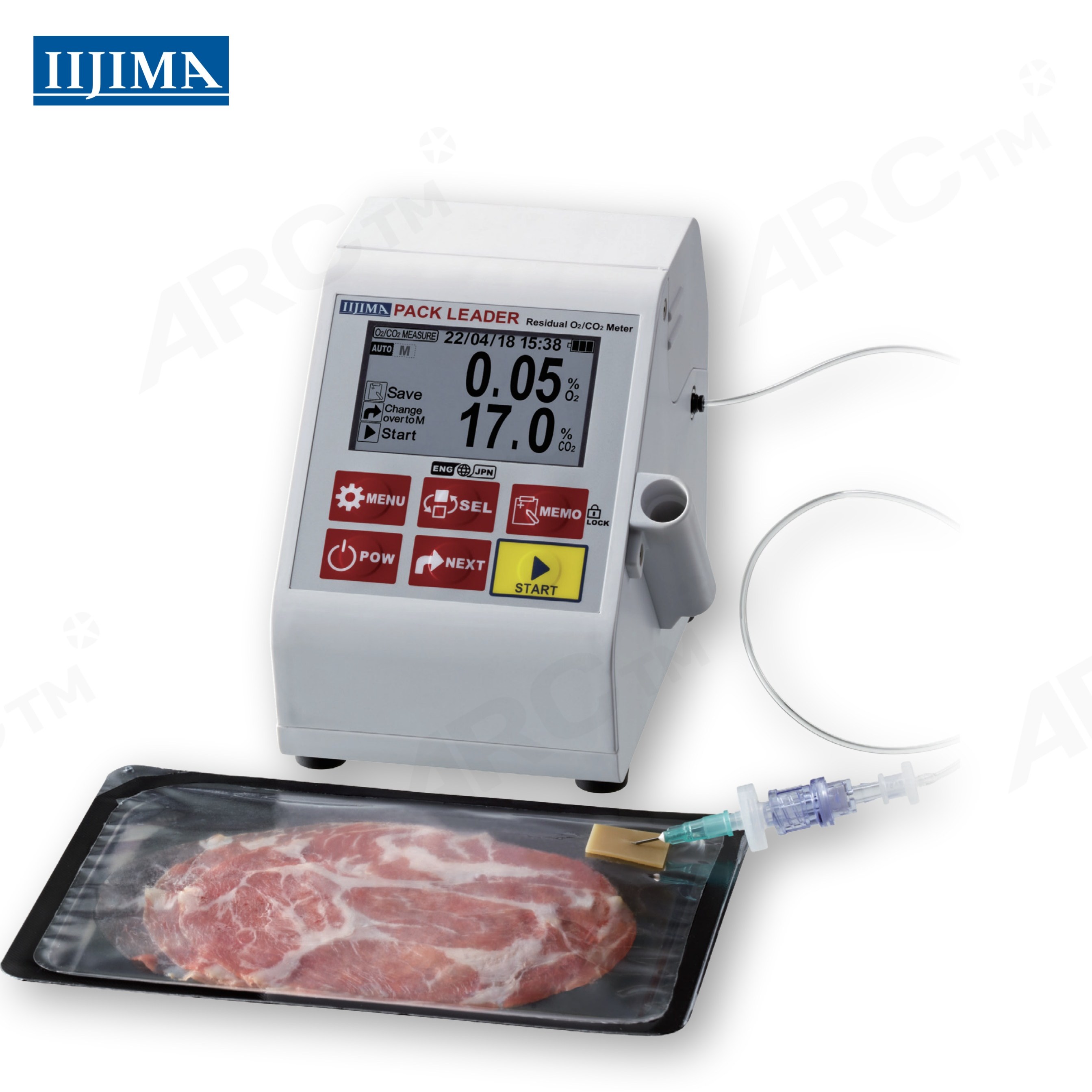 이이지마 RO-105LS 잔존산소측정기 센서포함 O2 CO2측정 8,780,000원