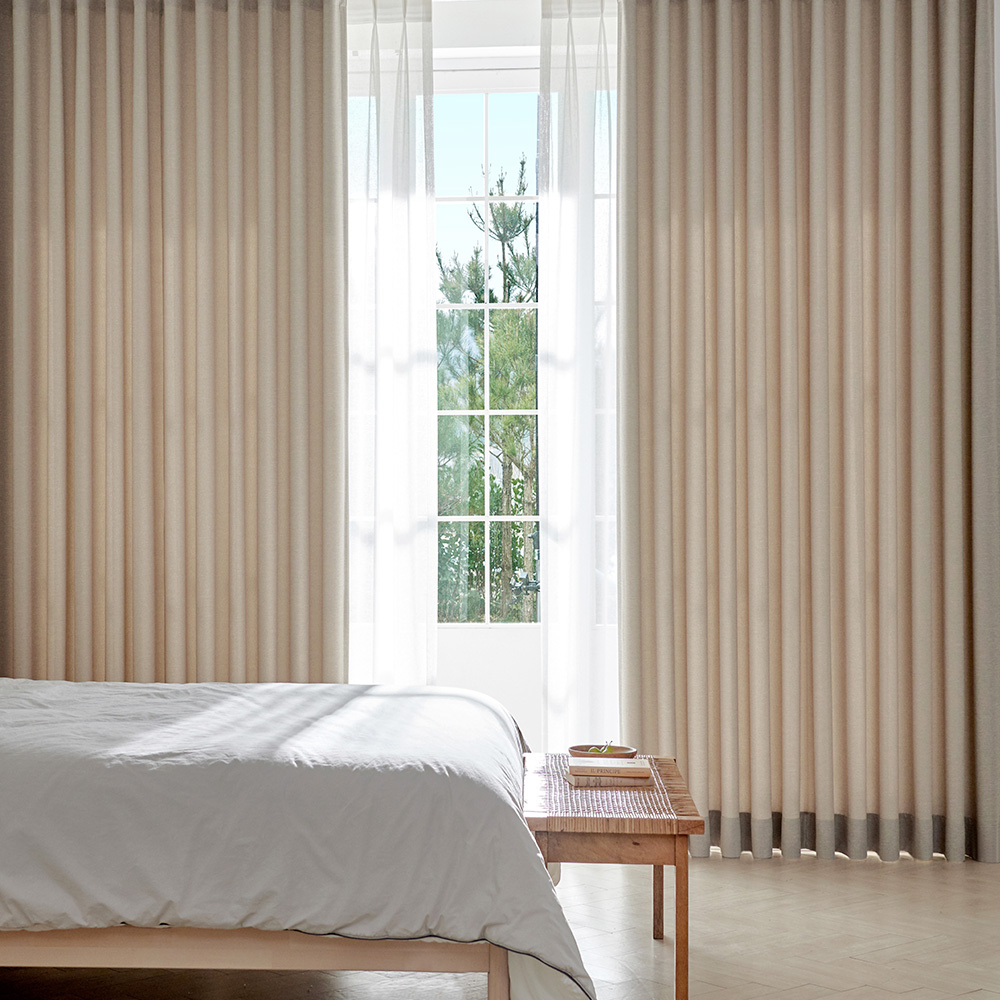 홈인홈 이지워시 높이조절 뉴린넨 사계절 암막 나비주름 커튼 2p 세트 80,800원