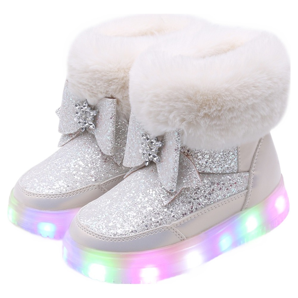 키펀트 크리스탈 엘사 LED 퍼 부츠 WU-11 51,900원
