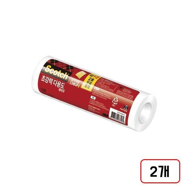 3M)초강력테이프리필(SH), 2개, 1825R/18mmx25m/M322588 14,000원