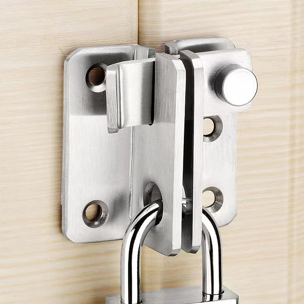 빗장 방범 잠금장치 미닫이 버클잠금 문잠금 보안장치 도난방지 걸쇠 자물쇠걸이 수납장잠금 안전잠금 5,600원