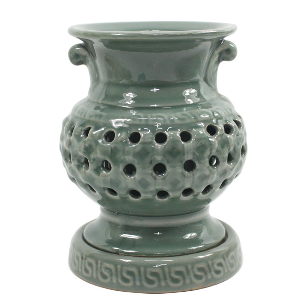 동양난화분 소형 - 난분 청자 금장 투각 화분 난화분 12,900원