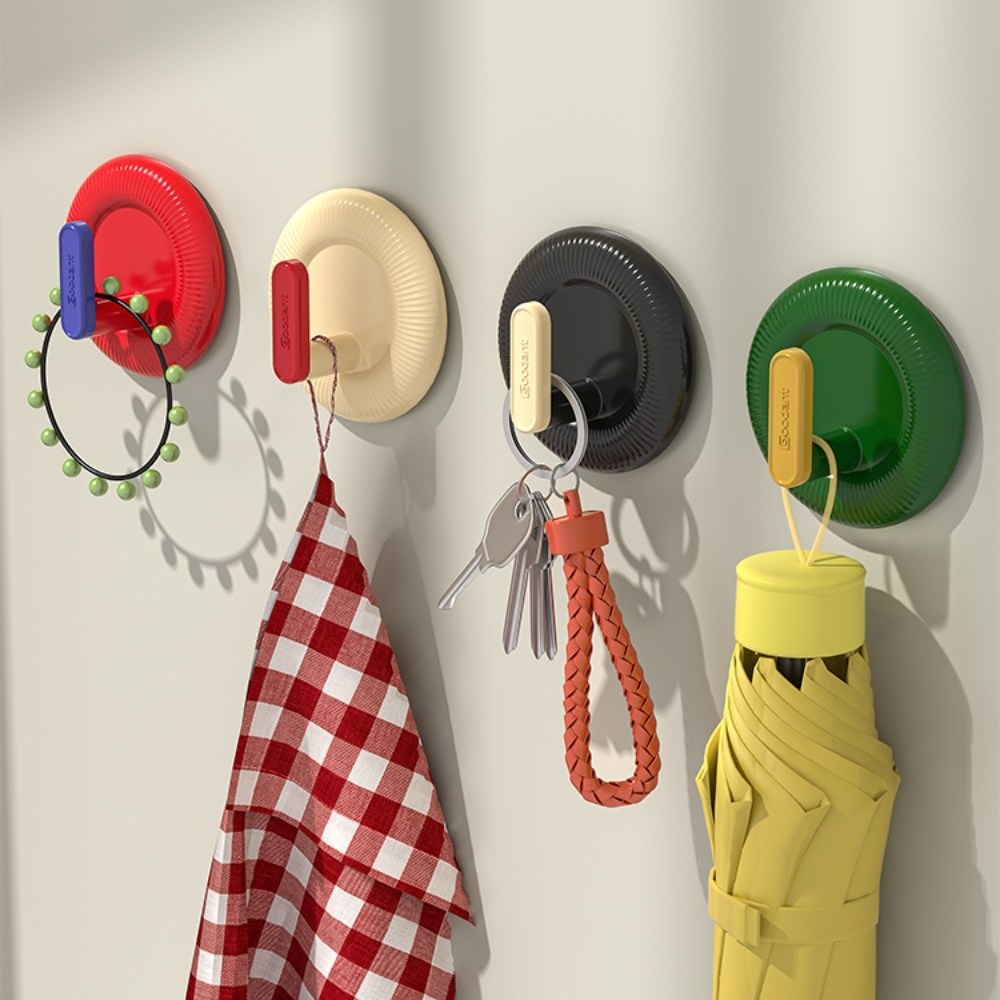 헤이드로우 신호등 벽걸이 후크 가방 걸이, 후크형 4색 혼합, 1세트 8,770원